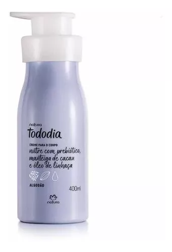 tododia crema corporal algodon natura 400ml