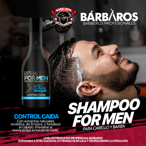 shampo for men ritual spa 250ml