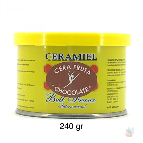 cera para depilar 240gr hueco cera miel , cera de azuuleno