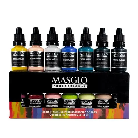 pintura acrilica de masglo alta pigmentacion