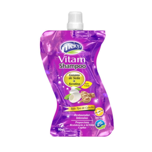 shampo gusano y keratina pack 90ml
