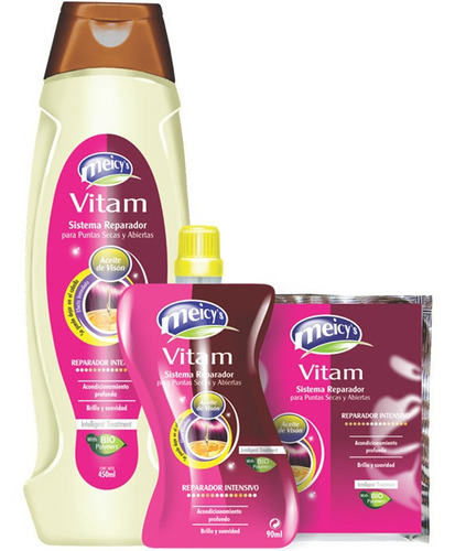 meicy tratamiento vitam aceite vison de 450ml