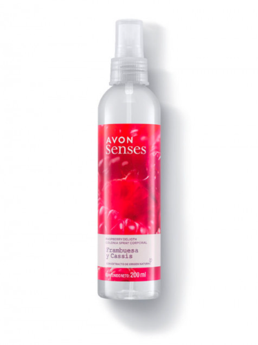 senses colonia splash de cuerpo avon