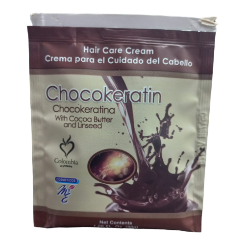 mye hair care cream zande chocokeratina 30g