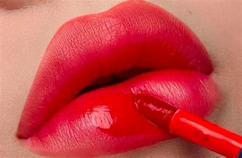 tinta de labios tipo paleta o  lanney