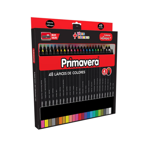 CAJA DE COLORES BLACK PRIMAVERA X48