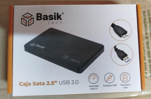 CAJA PARA DISCO DURO 3.0 BASIK