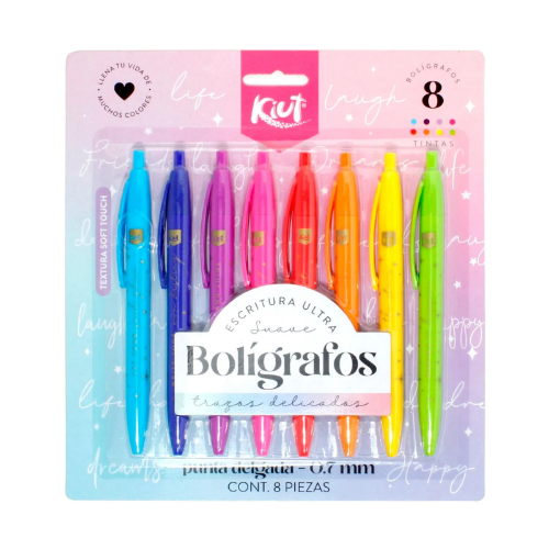 BOLIGRAFOS PUNTA DELGADA KIUT 0.7MM