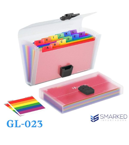 ARCHIVADOR MINI 13 BOLSILLOS GL-023