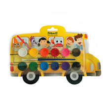 ACUARELA BUS ESCOLAR PELIKAN X12