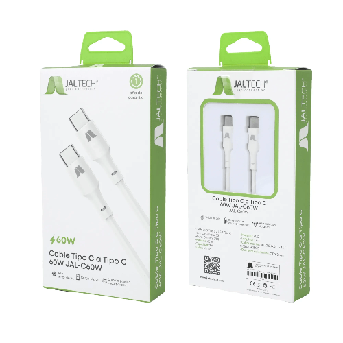 CABLE TIPO C A TIPO C JALTECH JAL-C60W