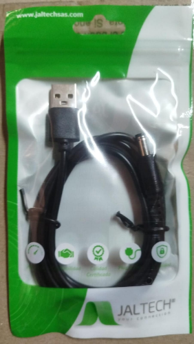 CABLE USB A DC PARA CABINA 5.5X2.1