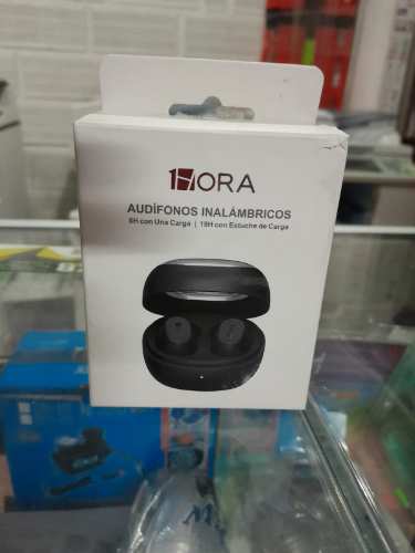 AUDIFONOS INALAMBRICO 1HORA NEGRO