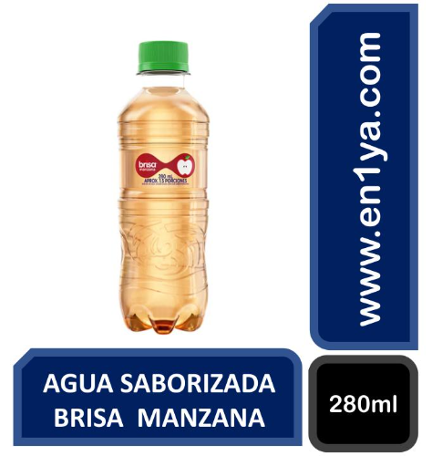 AGUA SABORIZADA MANZANA 280ML