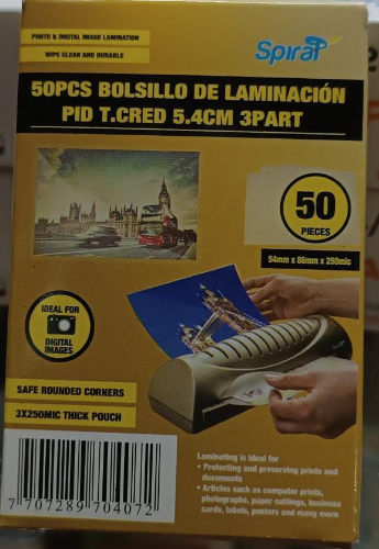 BOLSILLO LAMINAR PUSKIN PVC