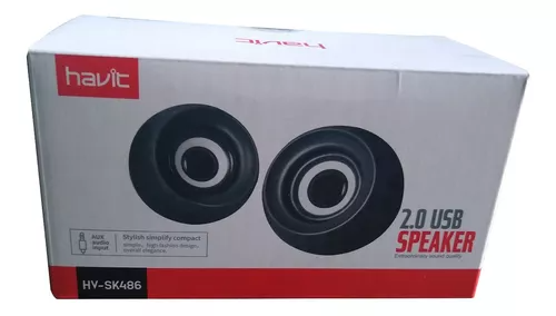 ALTAVOZ 2.0 USB SPEAKER HV-SK486