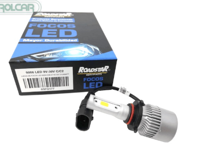 FOCO LED 9006 2 CARAS ROADSTAR