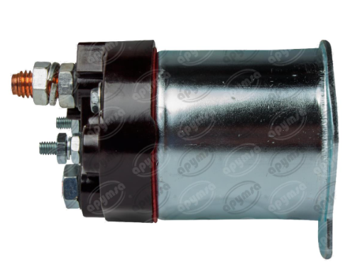 SOLENOIDE MARCHA DELCO 10MT, 5MT, 8MT, SD200, SD205, SD210, SD250, SD255, 12V TIPO BOTELLA CORTO VALUE STARTER 66 100 6 (TAPA BAJA )
