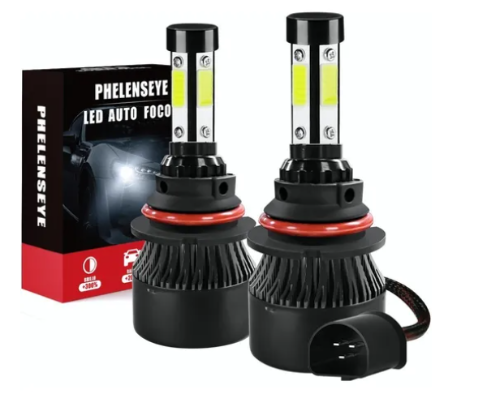 FOCO LED 9004 4 CARAS MERCADO LIBRE