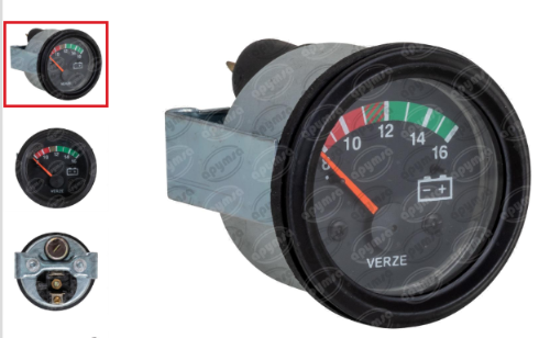 MARCADOR VOLTIMETRO 12V REFORZADO TIPO VDO VERZE 332 030 001C