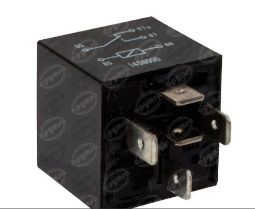 RELEVADOR UNIVERSAL 12V 30 40A 5TERMINALES