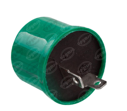 DESTELLADOR LUCES 12V 2 PUNTAS VERDE IMPORTADO 552