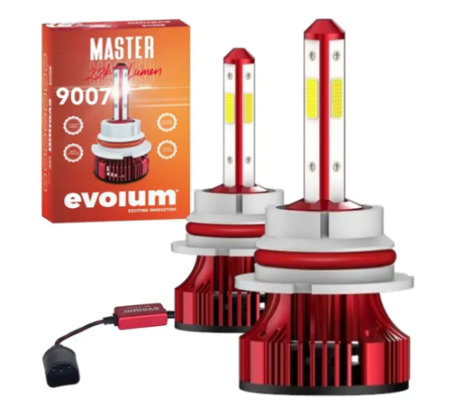 FOCO LED 9007 4 CARAS MASTER EVOLUM
