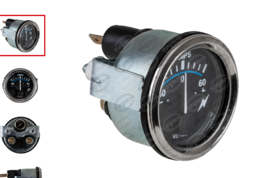 MARCADOR AMPERIMETRO 60 0 60A REFORZADO TIPO VDO VERZE 190 037 005C