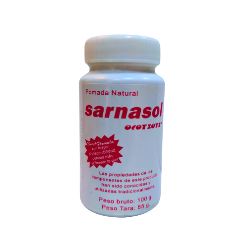 Pomada Sarnasol 100gr.
