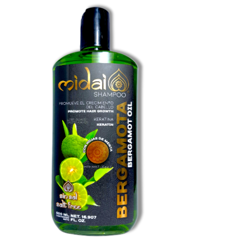 Shampoo Bergamota y Menta 500ml Midai