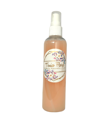TÓNICO FLORAL (HAMAMELIS, BENJUI, ROSAS) 125 ML