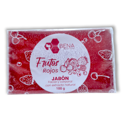 Jabon Frutos Rojos Premium 100gr