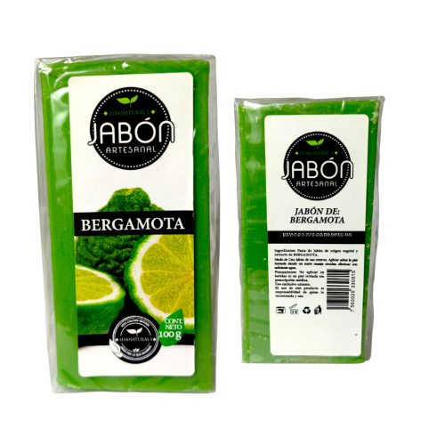 Jabon De Bergamota 100 Gr Shanaturals