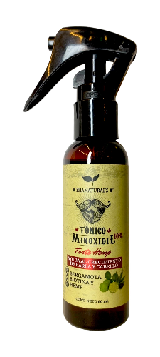 Tónico Minoxidil 10% 60 ml Shanaturals