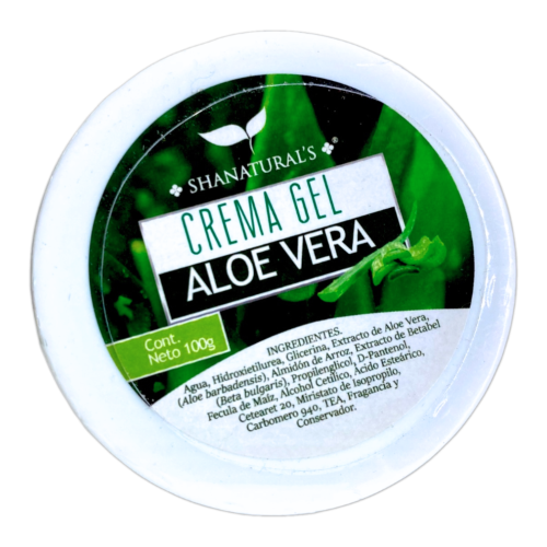 Crema Gel de Aloe Vera 100gr Shanaturals