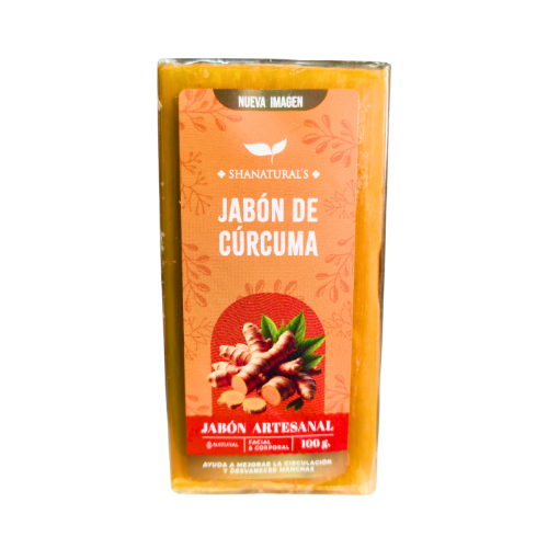 Jabon de Curcuma Shanaturals