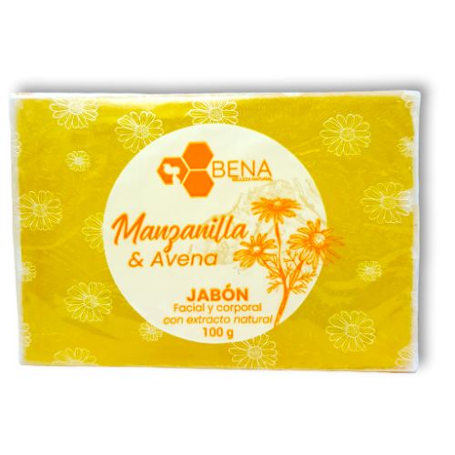 Jabon de Manzanilla y Avena Bena