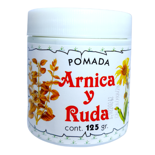 POMADA DE ARNICA Y RUDA 125GR OCOTZOTL