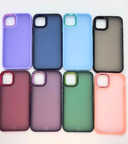 Fundas Mate Borde Color