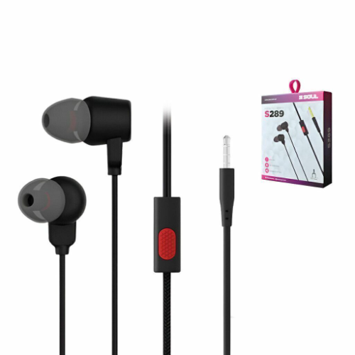 Auricular ML SOUL S289 3.5 NEGRO