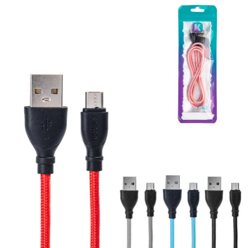 Cable USB Micro KARSEN Eco Trenzado 1.5A