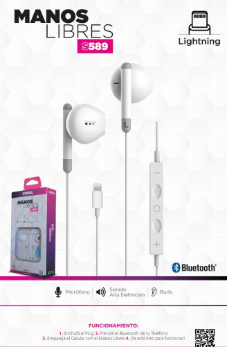 Auricular Manos Libres SOUL S589 IPHONE