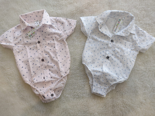 +PB0314 BODY CAMISA BEBE "MATY Y MAGUI"