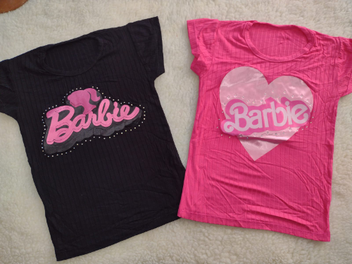 INV-PN0220 REMERA MANGA CORTA MORLEY (BARBIE) "DEGLORI"