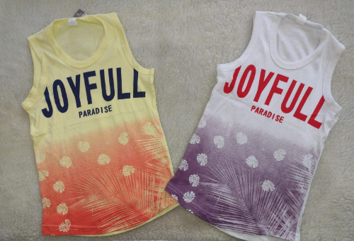 PV0242 MUSCULOSA ALGODON ESTAMPADA "DEGLORI"