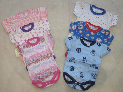 +PB0310 BODY MANGA CORTA ESTAMPADO ALGODON "PAQUITO"
