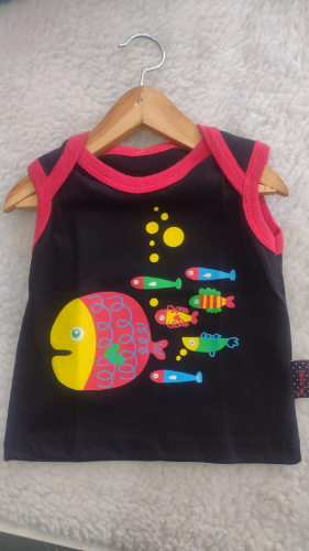 PB0158 MUSCULOSA BEBE ESTAMPADA