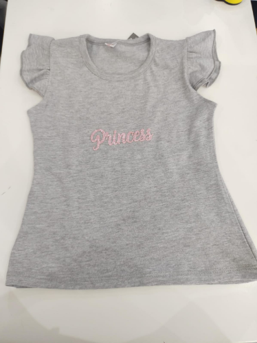 PB0330 REMERA BEBA MANGA CORTA "SK" PRINCESS