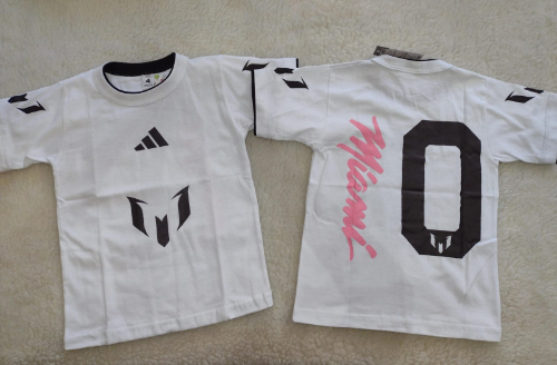 PV0235 CAMISETA ALGODON MESSI (BLANCA) "KOALA"
