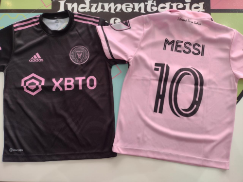 EL-PV0237 CAMISETA MANGA CORTA MESSI "INTER MIAMI" (ESCUDO BORDADO)